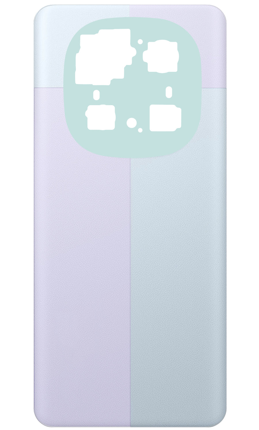 Akkudeckel kompatibel mit Xiaomi Redmi Note 14 Pro 5G, Lila