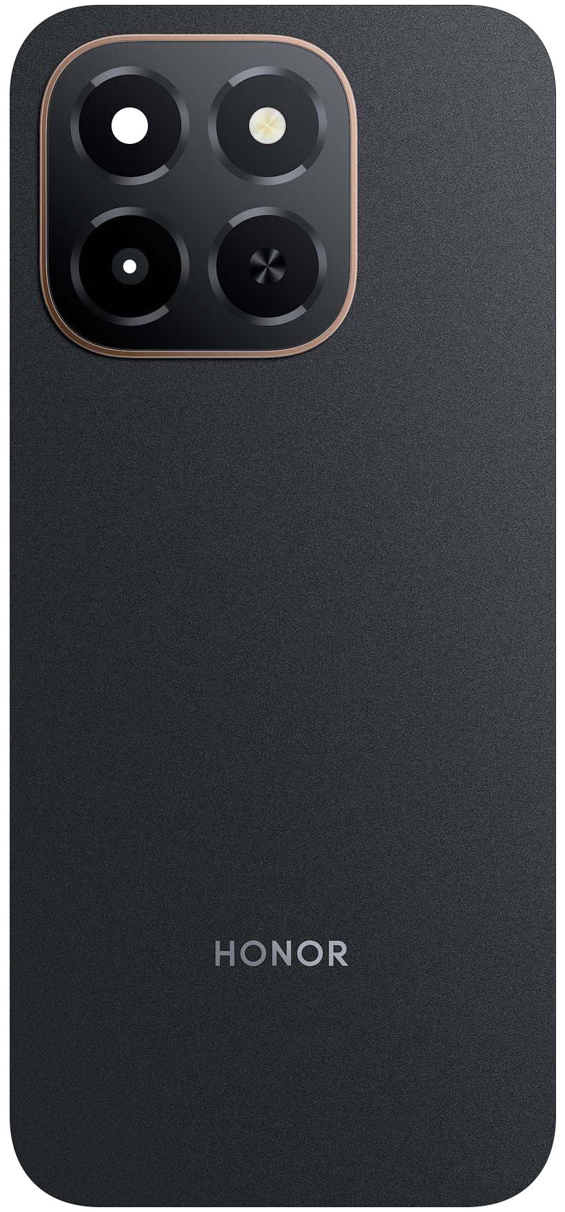 Akkuabdeckung Honor X6c, Schwarz (Midnight Black), Swap 9707ABYE