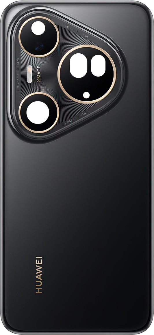 Batteriedeckel Huawei Pura 80 Ultra, Schwarz (Golden Black), Service Pack 02357BQN