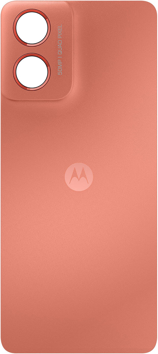 Akkuabdeckung Motorola Moto G04s, Orange (Sunrise Orange), Service Pack 5S58C24270