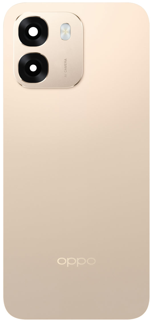 Batterieabdeckung Oppo A6, Gold (Aurora Gold), Service Pack 621033000876