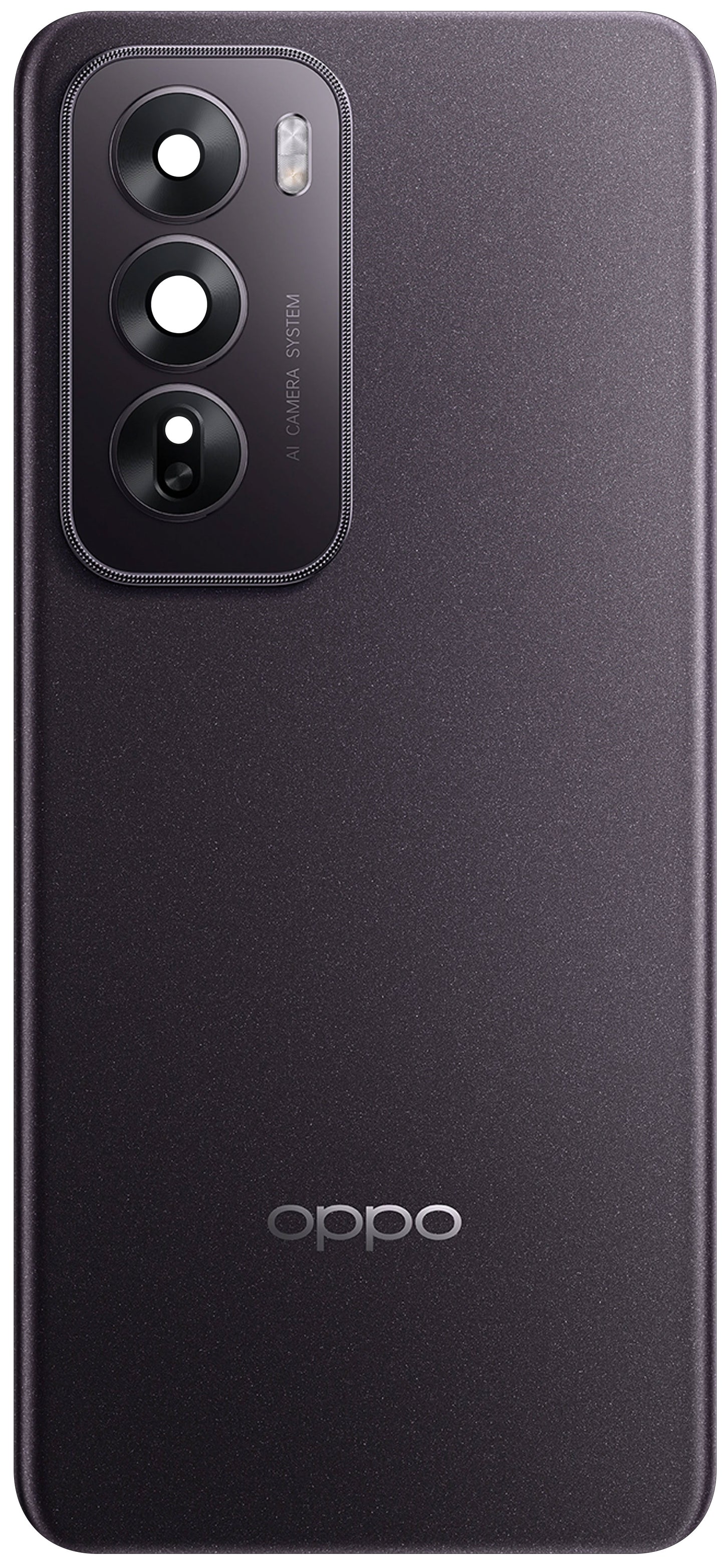Batterieabdeckung Oppo Reno12, Schwarz (Matte Brown), Service Pack 621033000315