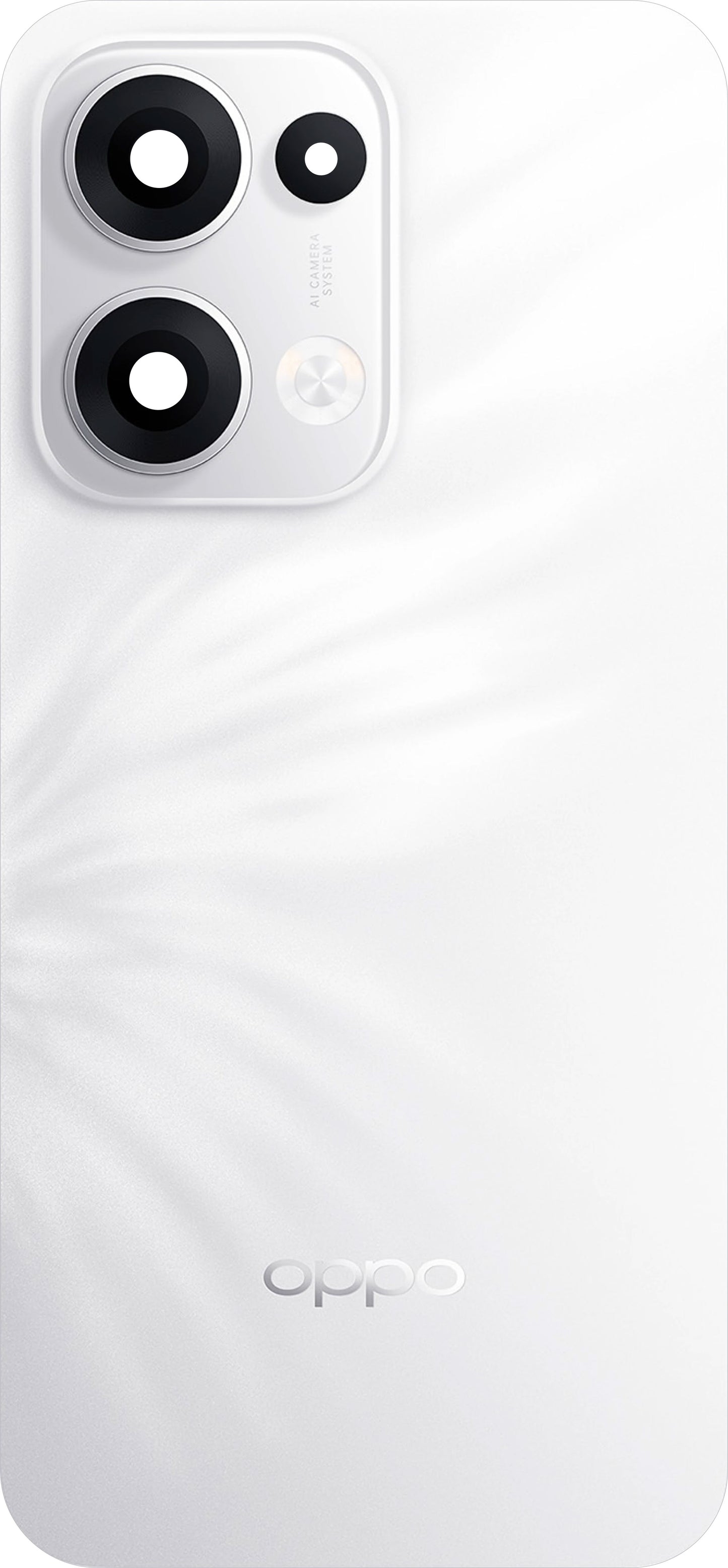 Batteriedeckel Oppo Reno13, Weiß (Plume White), Service Pack 621033000484