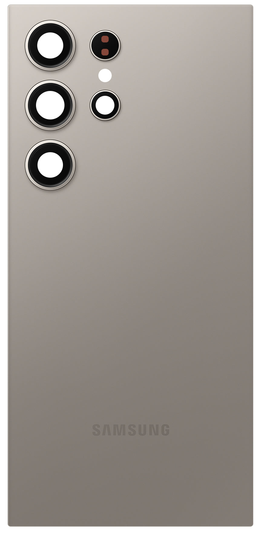 Batteriedeckel Samsung Galaxy S24 Ultra S928, Grau (Titanium Gray), Service Pack GH82-33349A