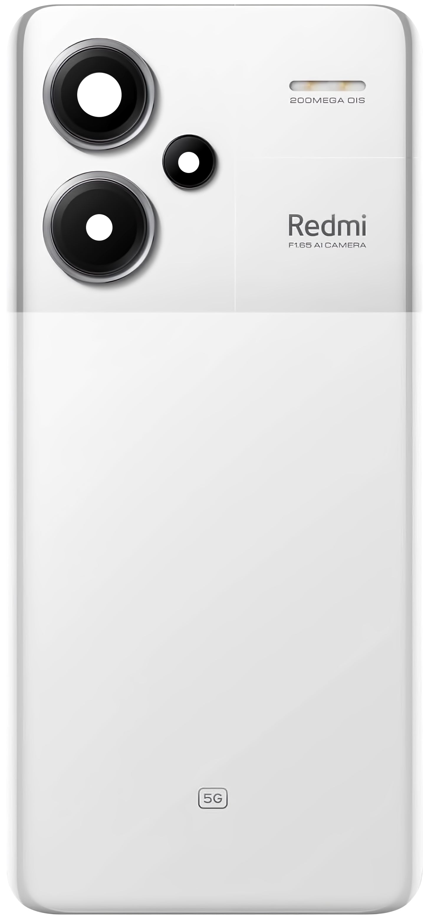 Akkuabdeckung Xiaomi Redmi Note 13 Pro+, Weiß (Moonlight White), Service Pack 560033N16U00