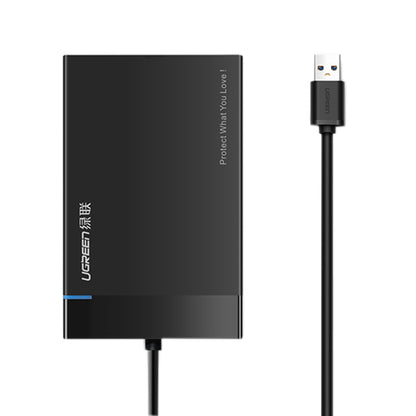 UGREEN US221 Rack für HDD / SSD SATA 2,5 Zoll, USB 3.0, Schwarz