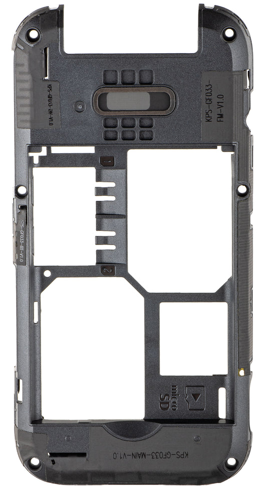 D Shell Cover for HMD 2660 Flip, Black