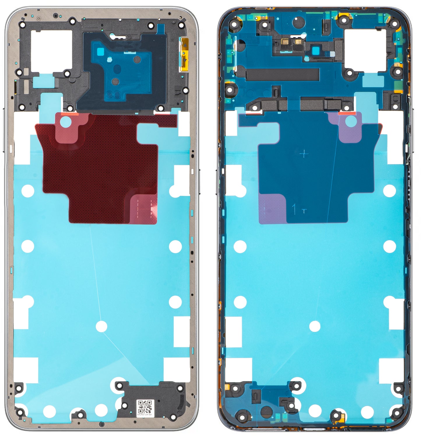 Mittelgehäuse Honor 400 Smart 5G, Silber, Service Pack 9707ACDG