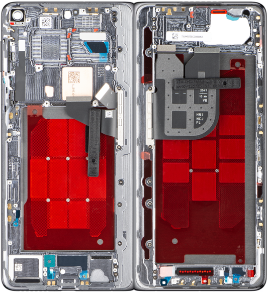 Mittelgehäuse Huawei Mate X7, Grau, Service Pack 02357JUH