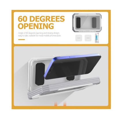 Wandgehäuse mit Touch-Membran Techsuit LC-888 für Telefon, Wasserdicht, Grau