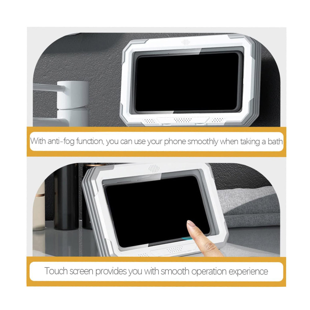 Wandgehäuse mit Touch-Membran Techsuit LC-888 für Telefon, Wasserdicht, Grau