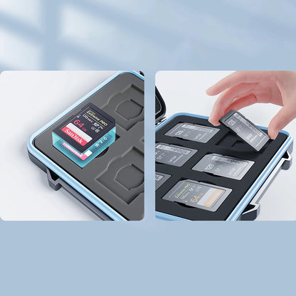 Orico PHCD-3 Schutzhülle für SD / microSD Speicherkarten, Schwarz