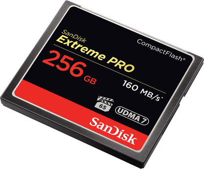 SanDisk Extreme Pro CompactFlash Speicherkarte, 256Gb, UDMA 7 SDCFXPS-256G-X46
