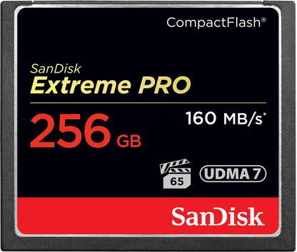 SanDisk Extreme Pro CompactFlash Speicherkarte, 256Gb, UDMA 7 SDCFXPS-256G-X46