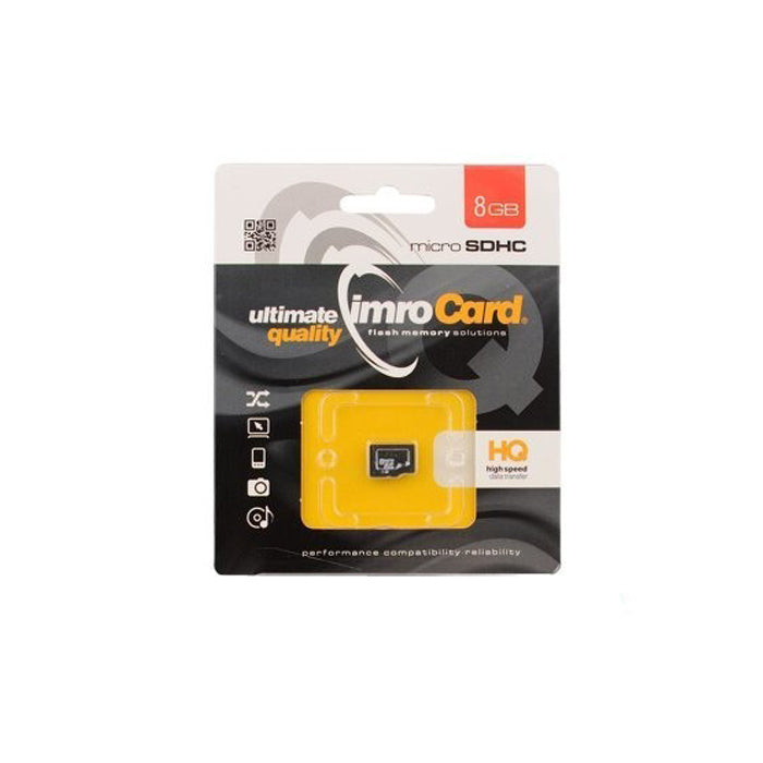 microSDHC Speicherkarte Imro, 8Gb, Klasse 10