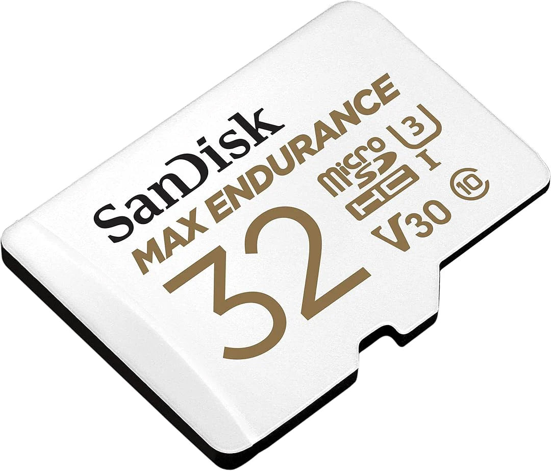 Speicherkarte microSDHC SanDisk MAX Endurance, 32Gb, Klasse 10 / UHS-1 U3, mit Adapter SDSQQVR-032G-GN6IA