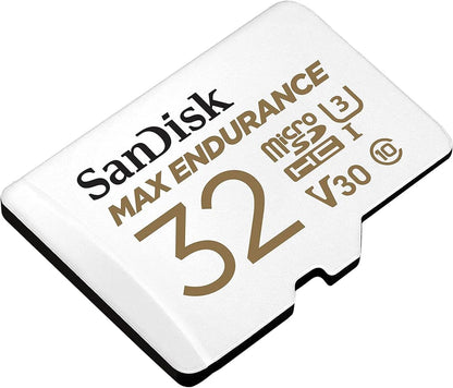 Speicherkarte microSDHC SanDisk MAX Endurance, 32Gb, Klasse 10 / UHS-1 U3, mit Adapter SDSQQVR-032G-GN6IA