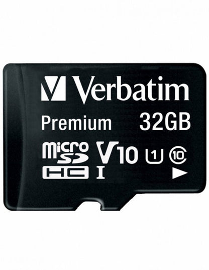 Verbatim microSDHC Speicherkarte, 32GB, Klasse 10 / UHS-1 U1, mit Adapter
