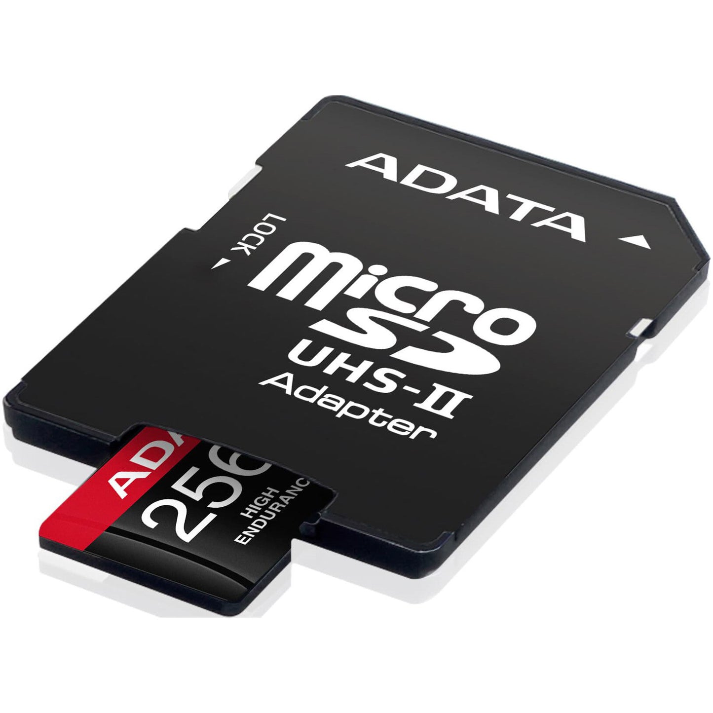 Speicherkarte microSDXC Adata High Endurance, 256Gb, Klasse 10 / UHS-1 U3, mit Adapter AUSDX256GUI3V30SHA2-RA1