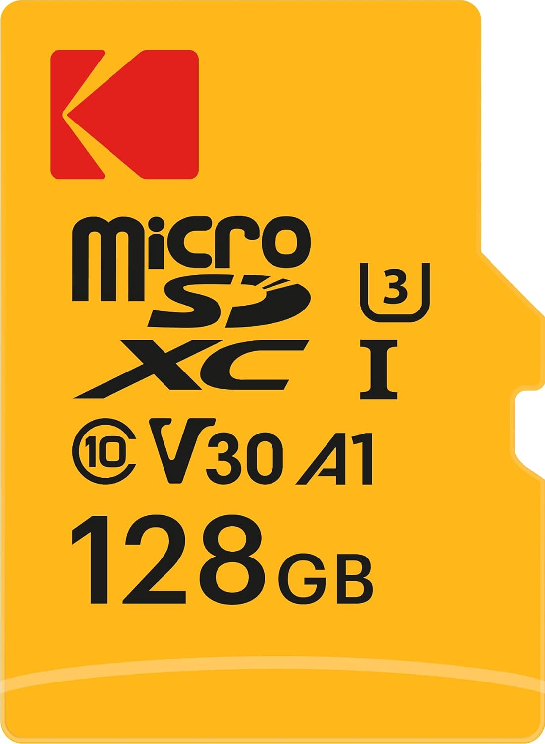 Kodak Ultra Performance microSDXC Speicherkarte, 128Gb, Klasse 10 / UHS-1 U3, mit Adapter EKMSDM128GXC10HPRK