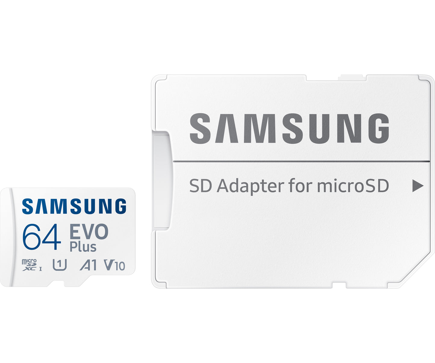 Speicherkarte microSDXC Samsung Evo Plus, 64Gb, Klasse 10 / UHS-1 U1, mit Adapter MB-MC64KA/EU MB-MC64KA/EU