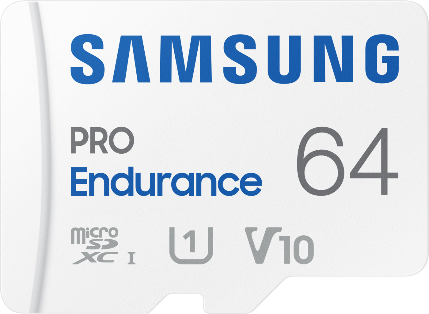 Samsung PRO Endurance microSDXC Speicherkarte, 64Gb, Klasse 10 / UHS-1 U1, mit Adapter MB-MJ64KA/EU