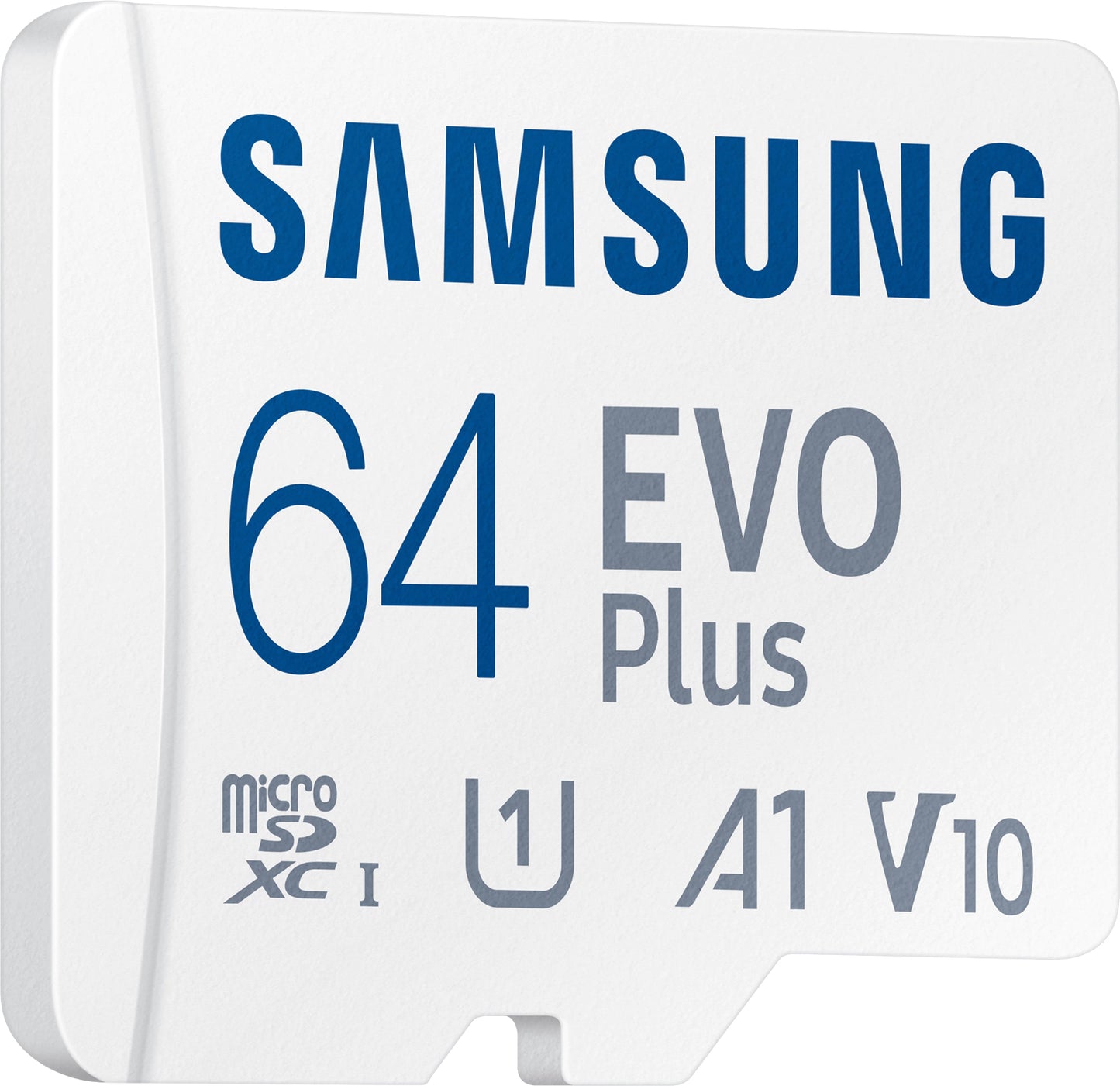 Speicherkarte microSDXC Samsung Evo Plus, 64Gb, Klasse 10 / UHS-1 U1, mit Adapter MB-MC64KA/EU MB-MC64KA/EU