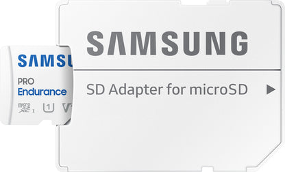 Samsung PRO Endurance microSDXC Speicherkarte, 64Gb, Klasse 10 / UHS-1 U1, mit Adapter MB-MJ64KA/EU