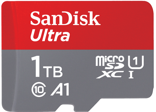 Speicherkarte microSDXC SanDisk Ultra Android A1, 1TB, Klasse 10 / UHS-1 U1 SDSQUAC-1T00-GN6MN