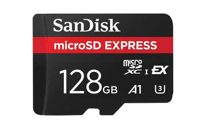 SanDisk Express microSDXC Speicherkarte, 128Gb, Klasse 10 / UHS-1 U3 SDSQXFN-128G-GN4NN