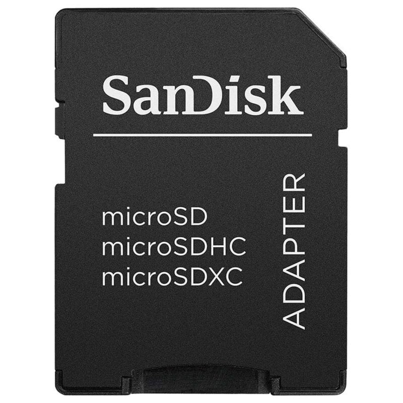 SanDisk Ultra microSDXC Speicherkarte, 64Gb, Klasse 10, mit Adapter SDSQUNR-064G-GN3MA