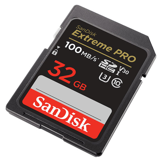 SDHC-Speicherkarte SanDisk Extreme Pro, 32Gb, Klasse 10 / UHS-1 U3 SDSDXXO-032G-GN4IN