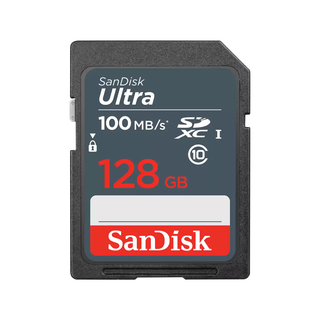 SDXC-Speicherkarte SanDisk Ultra, 128GB, Klasse 10 SDSDUNR-128G-GN3IN