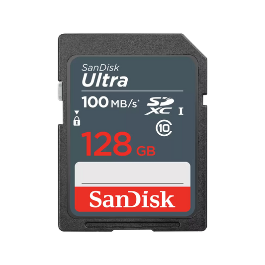 SDXC-Speicherkarte SanDisk Ultra, 128GB, Klasse 10 SDSDUNR-128G-GN3IN