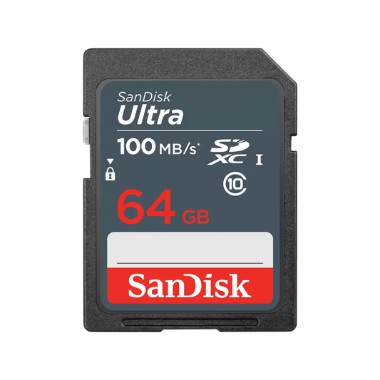 SDXC-Speicherkarte SanDisk Ultra, 64GB, Klasse 10 SDSDUNR-064G-GN3IN