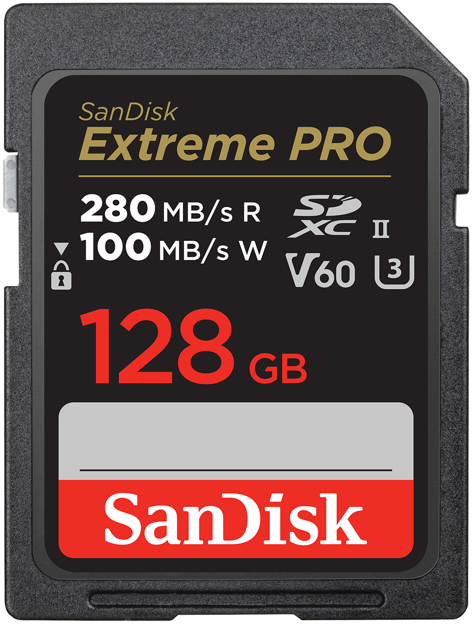 SDXC Speicherkarte SanDisk Extreme Pro, 128GB, Klasse 10 / UHS-2 U3 SDSDXEP-128G-GN4IN