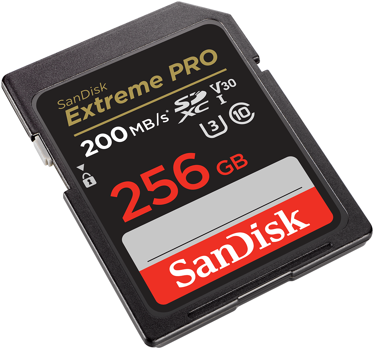 SDXC Speicherkarte SanDisk Extreme Pro, 256GB, Klasse 10 / UHS-1 U3 SDSDXXD-256G-GN4IN