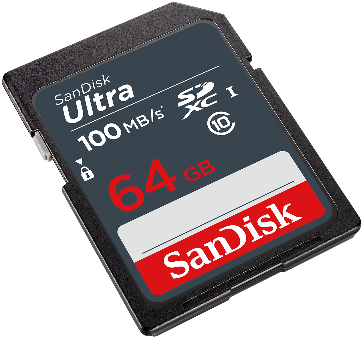 SDXC-Speicherkarte SanDisk Ultra, 64GB, Klasse 10 SDSDUNR-064G-GN3IN