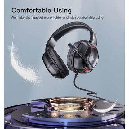 Gaming-Kopfhörer 3.5mm Yesido EK01, RGB, 1.2m, Schwarz