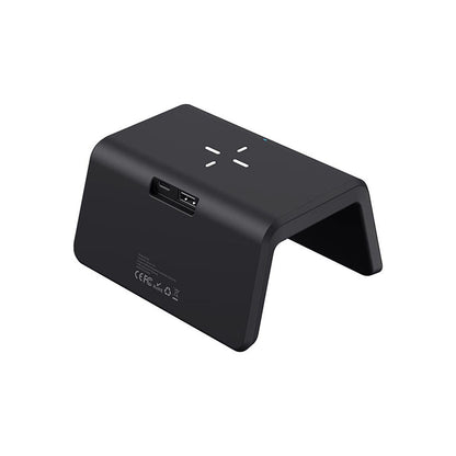 Digitaluhr HAVIT W320 mit Wireless QI-Ladung, Schwarz