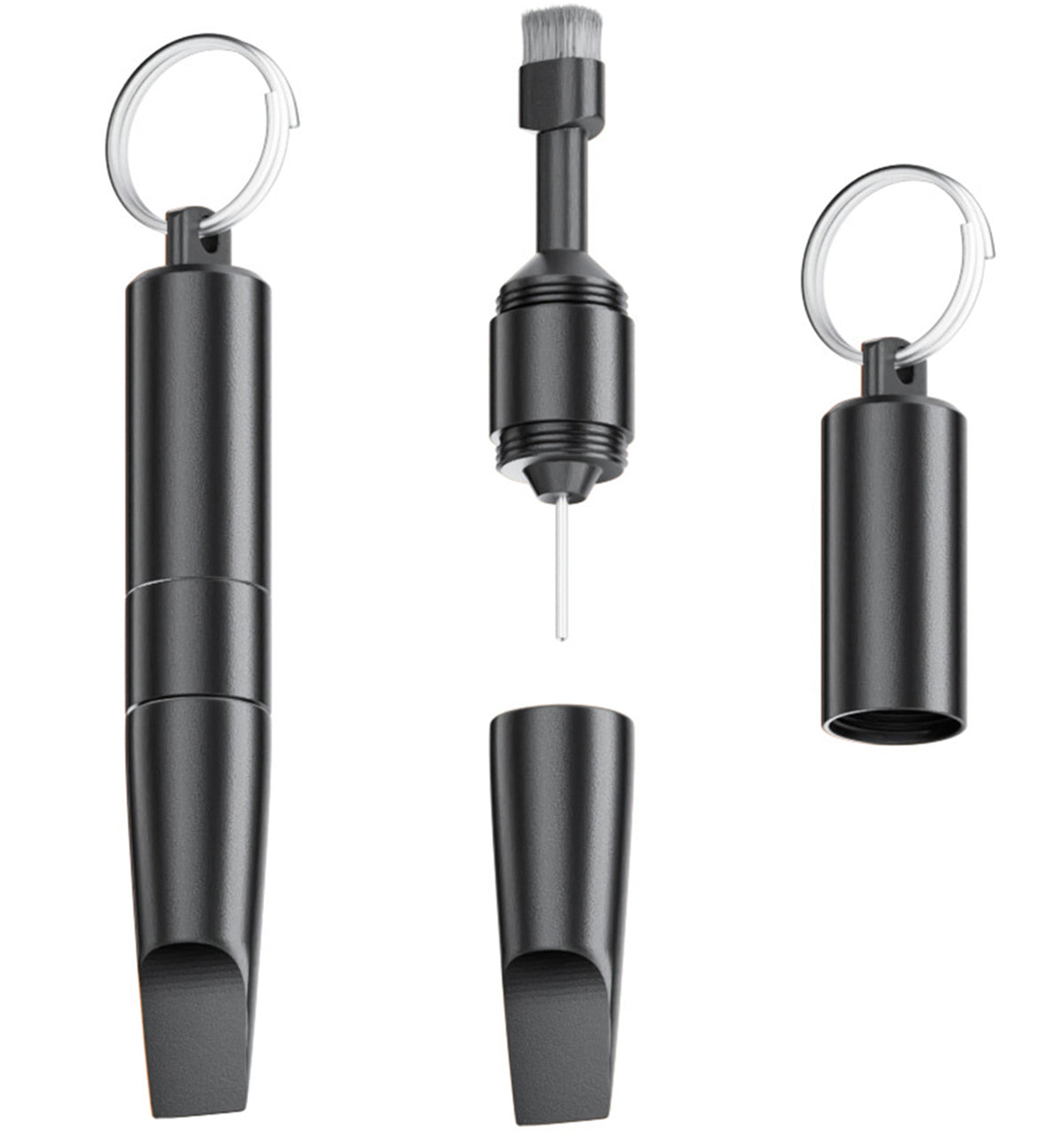 OEM SIM-Schlüssel CS-02, 3in1, Schlüsselanhänger-Typ, Grau