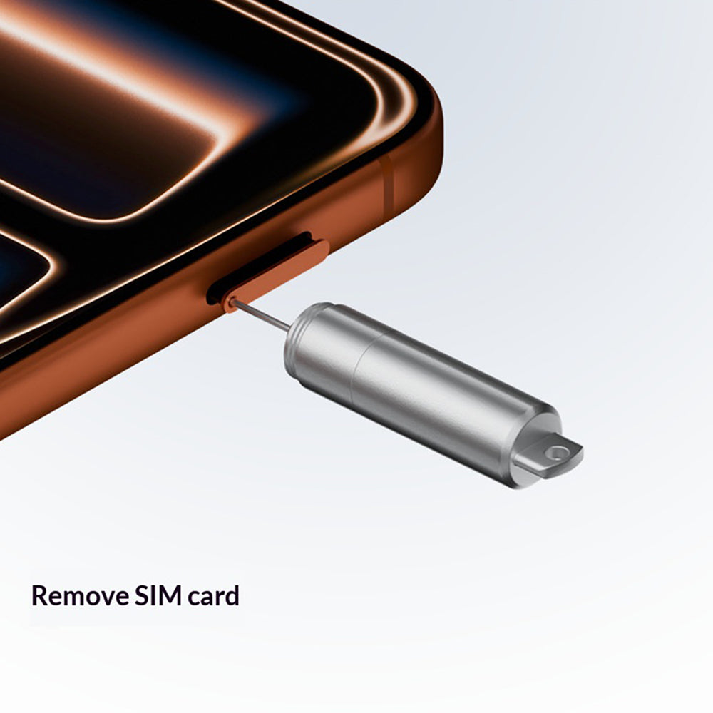 OEM SIM-Schlüssel CS-02, 3in1, Schlüsselanhänger-Typ, Grau
