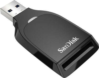 SanDisk USB 3.0 Kartenleser, SD, Schwarz SDDR-C531-GNANN