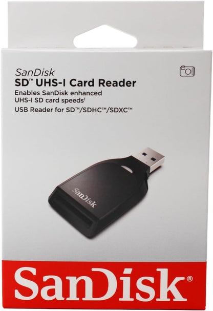 SanDisk USB 3.0 Kartenleser, SD, Schwarz SDDR-C531-GNANN