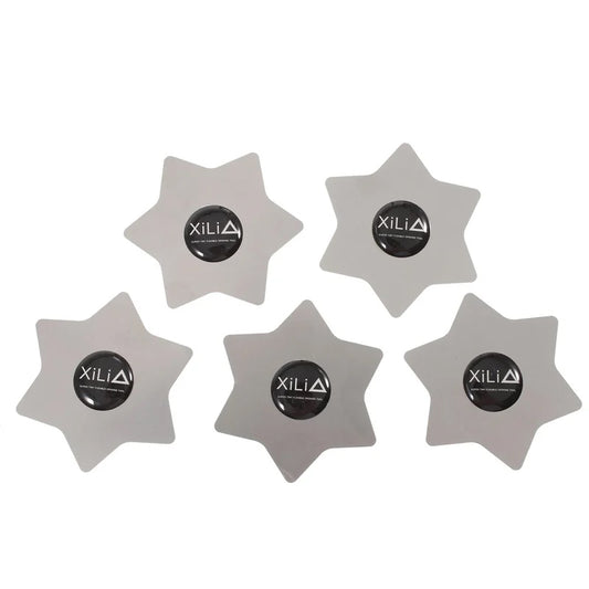 Xili Hexagon Metal Clip, Set of 5 pieces