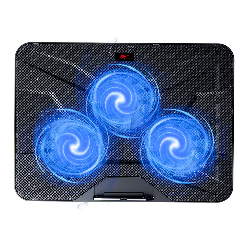 Cooler HAVIT F2067 für Laptop 9inch - 18.3inch, Schwarz