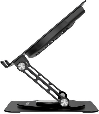 WZK CoolBase Laptop-Kühler für 10–16 Zoll, RGB, Schwarz