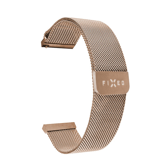 Fixed Mesh Armband für Huawei Watch / Xiaomi Watch Series, 22mm, Roségold