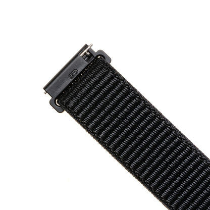 Fixed Nylon Armband für Huawei Watch / Xiaomi Watch Series, 22mm, Schwarz