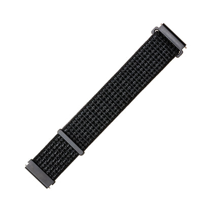 Fixed Nylon Armband für Huawei Watch / Xiaomi Watch Series, 22mm, Mattschwarz